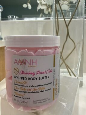 AMNH Strawberry Pound Cake Body Butter – Nourishing Moisturizer